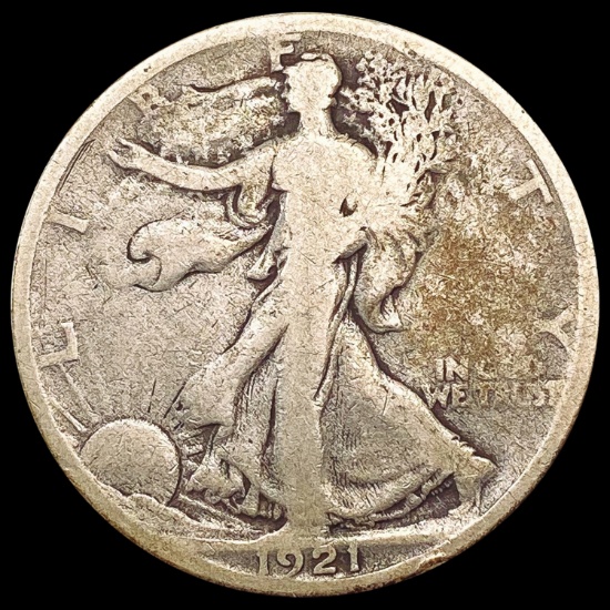 1921 Walking Liberty Half Dollar NICELY CIRCULATED
