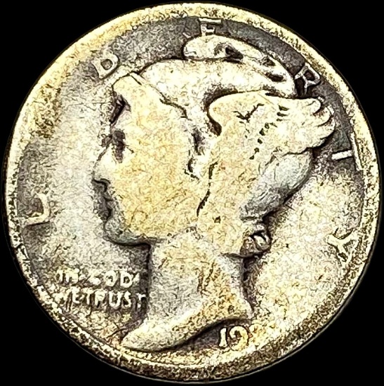 1916 Mercury Dime NICELY CIRCULATED