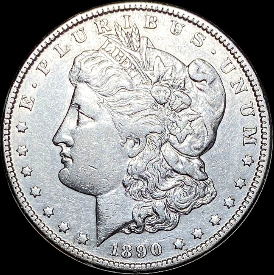 1890-CC Silver Morgan Dollar CLOSELY UNCIRCULATED