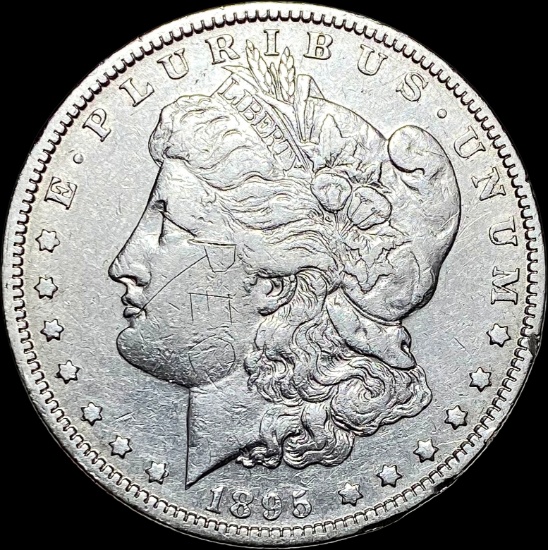 1895-O Silver Morgan Dollar LIGHTLY CIRCULATED