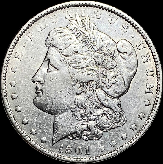 1901-O Silver Morgan Dollar NEARLY UNCIRCULATED