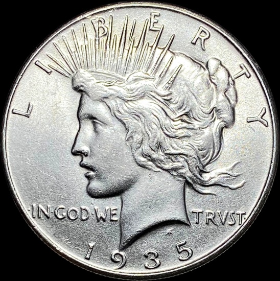1935 Silver Peace Dollar UNCIRCULATED