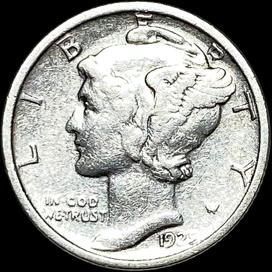 1924-S Silver Mercury Dime CLOSELY UNCIRCULATED