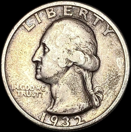 1932-S Silver Washington Quarter LIGHTLY CIRCULATED