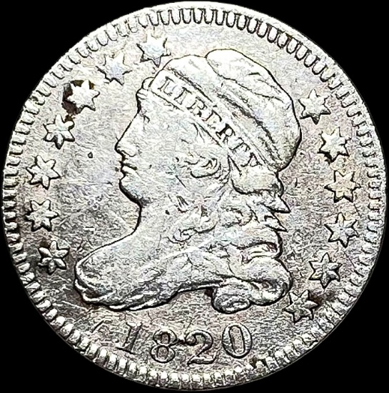 1820 Capped Bust Dime LIGHTLY CIRCULATED