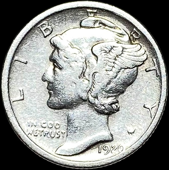 1926-S Silver Mercury Dime NEARLY UNCIRCULATED