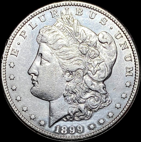 1899-S Silver Morgan Dollar CLOSELY UNCIRCULATED