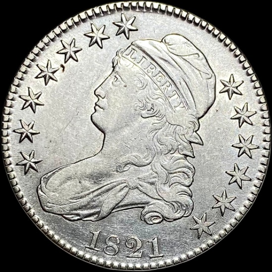 1821 Capped Bust Half Dollar UNCIRCULATED