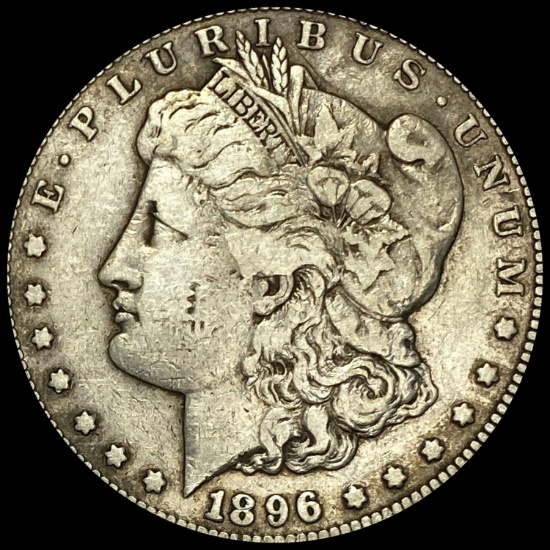 1896-S Morgan Silver Dollar LIGHTLY CIRCULATED