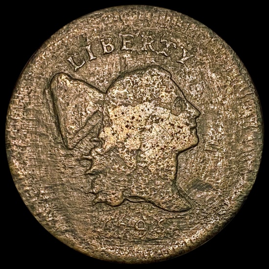 1795 Liberty Cap Half Cent NICELY CIRCULATED