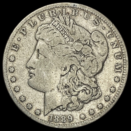 1889-CC Morgan Silver Dollar NICELY CIRCULATED
