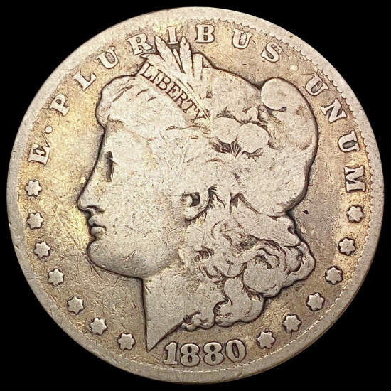 1880-CC Morgan Silver Dollar NICELY CIRCULATED
