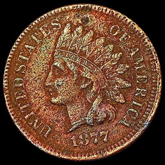 1877 Indian Head Cent LIGHTLY CIRCULATED