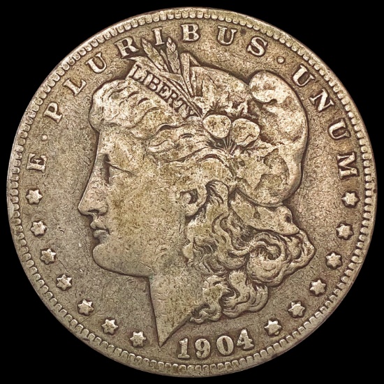 1904-S Morgan Silver Dollar NICELY CIRCULATED