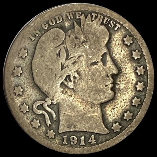 1914-S Buffalo Half Dollar NICELY CIRCULATED