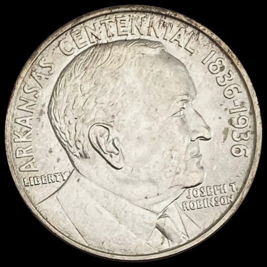 1936 Arkansas Centennial Half Dollar GEM BU GEM BU