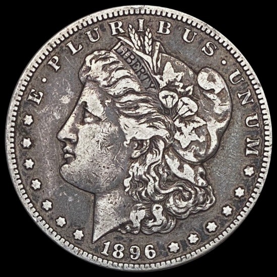 1896-S Morgan Silver Dollar NEARLY UNCIRCULATED