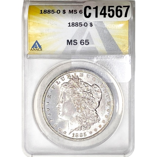 1885-O Morgan Silver Dollar