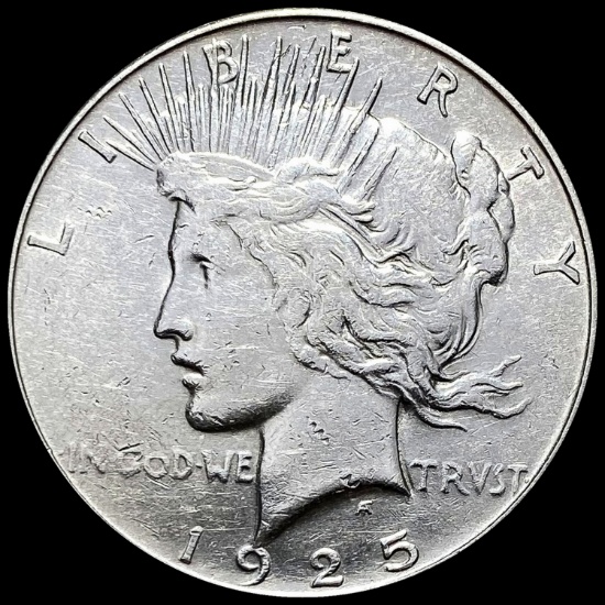 1925-S Silver Peace Dollar UNCIRCULATED
