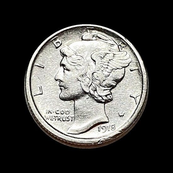 1918-S Mercury Dime UNCIRCULATED