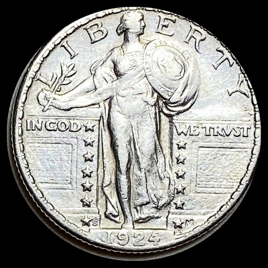 1924-S Standing Liberty Quarter CLOSELY UNCIRCULATED
