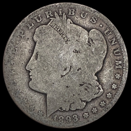 1893-O Morgan Silver Dollar NICELY CIRCULATED