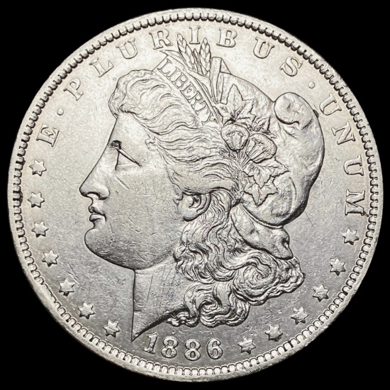 1886-O Morgan Silver Dollar CLOSELY UNCIRCULATED CLOSELY UNCIRCULATED