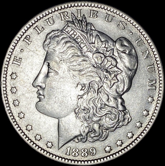 1889 Morgan Silver Dollar CLOSELY UNCIRCULATED