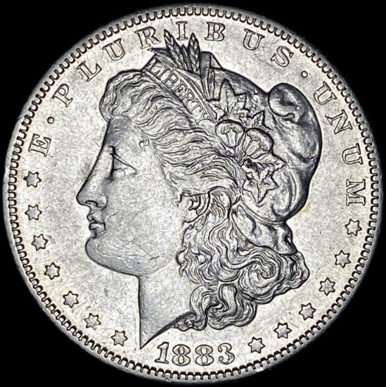 1883-S Silver Morgan Dollar CLOSELY UNCIRCULATED