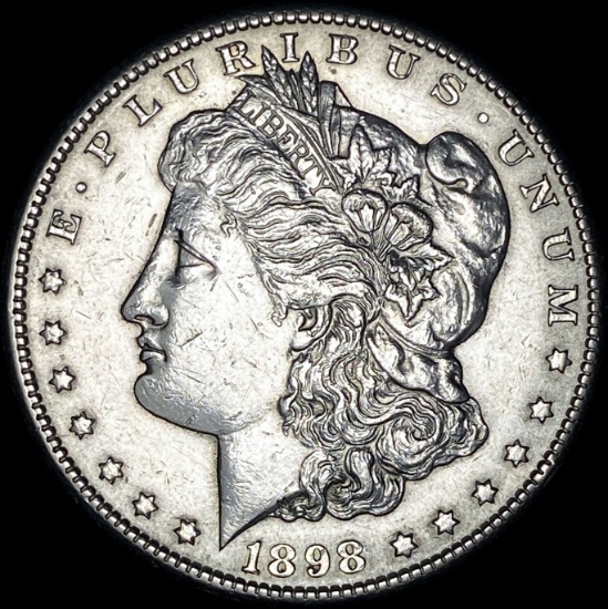 1898-S Silver Morgan Dollar UNCIRCULATED