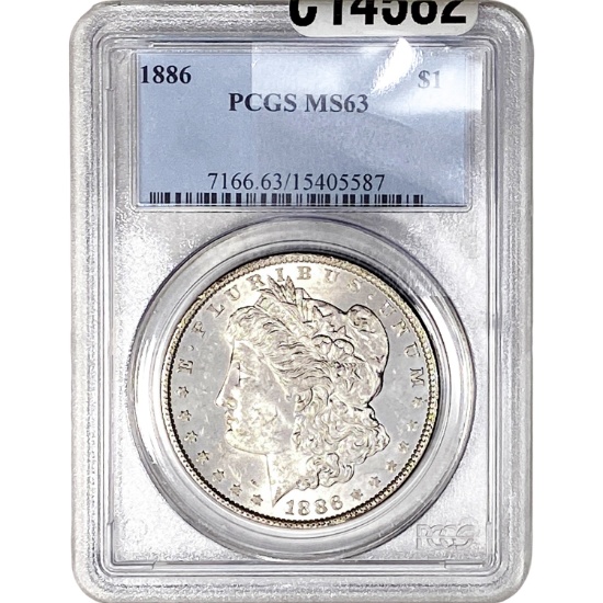 1886 Morgan Silver Dollar