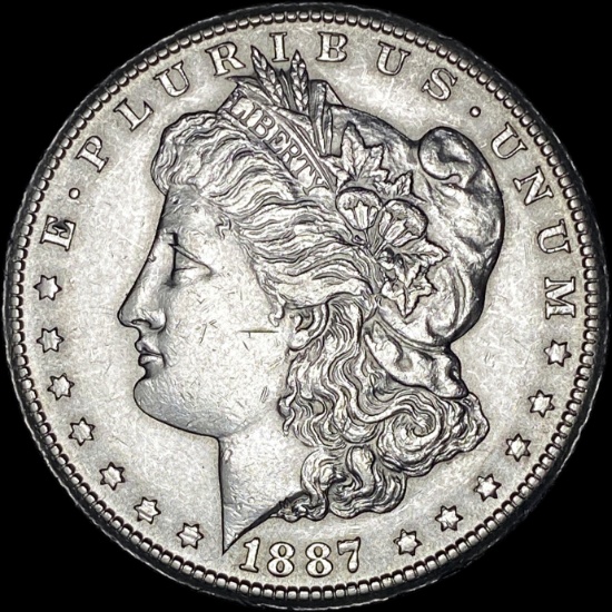 1887-S Silver Morgan Dollar UNCIRCULATED