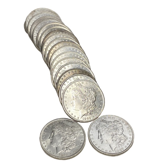 [20]1885-1898 Assorted Morgan Dollars