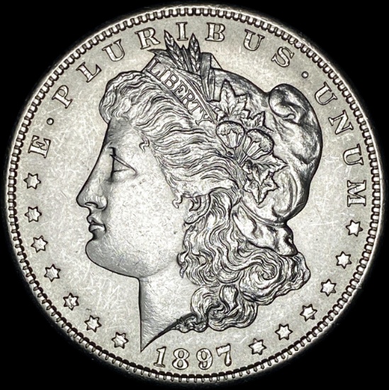 1897-S Silver Morgan Dollar UNCIRCULATED