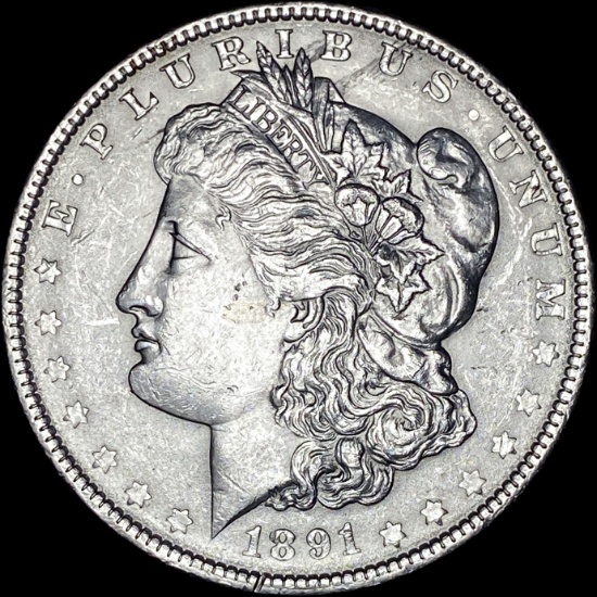 1891 Silver Morgan Dollar UNCIRCULATED