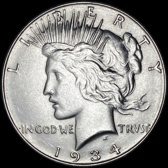 1934-D Silver Peace Dollar UNCIRCULATED