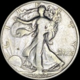 1920-S Silver Half Dollar Walking Liberty LIGHTLY CIRCULATED