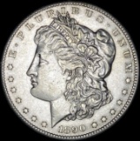 1890-CC Silver Morgan Dollar CLOSELY UNCIRCULATED