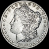 1886 Silver Morgan Dollar CLOSELY UNCIRCULATED