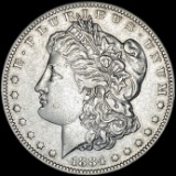 1884-S Silver Morgan Dollar CLOSELY UNCIRCULATED