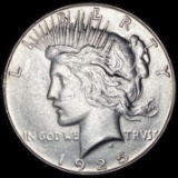 1925-S Silver Peace Dollar UNCIRCULATED