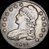 1833 Capped Bust Half Dollar CLOSELY UNCIRCULATED