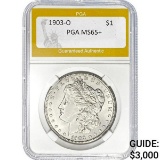 1903-O Morgan Dollar PGA MS65+ SILVER