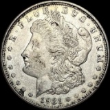 1921 Silver Morgan Dollar CLOSELY UNCIRCULATED