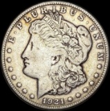 1921-S Silver Morgan Dollar LIGHTLY CIRCULATED