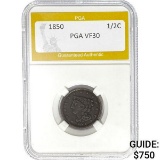 1850 1/2C Braided Hair PGA VF30