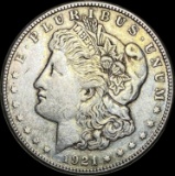 1921-S Silver Morgan Dollar NEARLY UNCIRCULATED