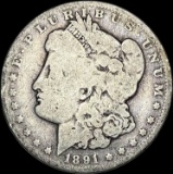 1891-O Silver Morgan Dollar LIGHTLY CIRCULATED