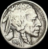 1915-D Buffalo Nickel NEARLY UNCIRCULATED