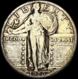 1926-S Silver Standing Liberty Quarter LIGHTLY CIRCULATED